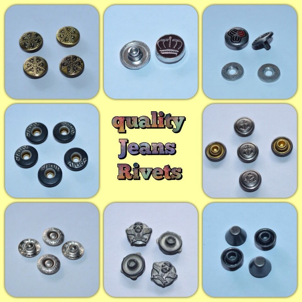 quality jeans rivets