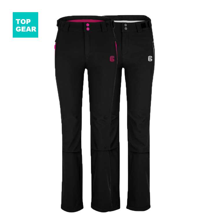 Women's softshell trekking pant for outdoor activities