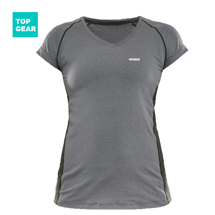 Women's running t-shirt day or night use 