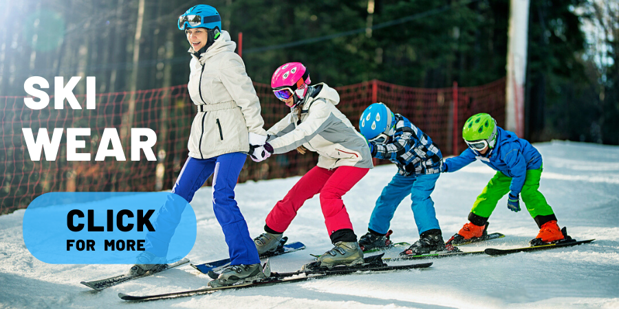 ski jacket and pants